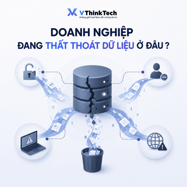 Doanh nghiệp đang thất thoát dữ liệu ở đâu ?