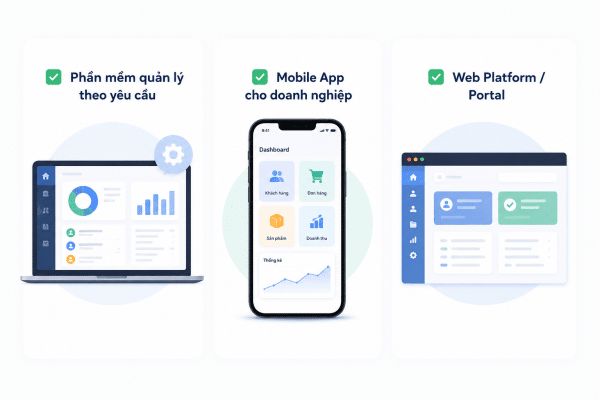 VTHINKTECH chuyên cung cấp giải pháp cho doanh nghiệp