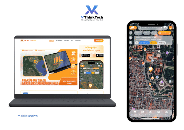 Build App Mobile Land Website & Mobile App mobileland.vn