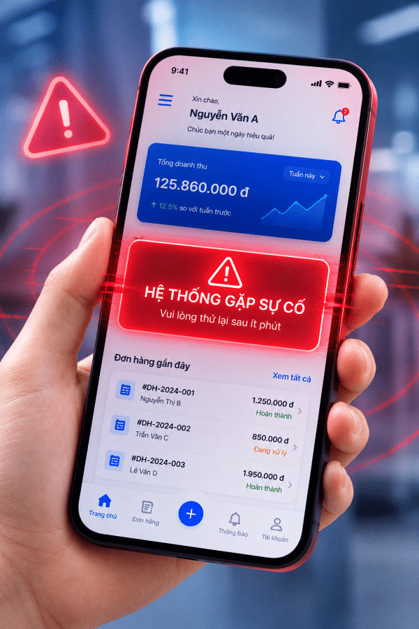 Vấn đề sau khi app go-live