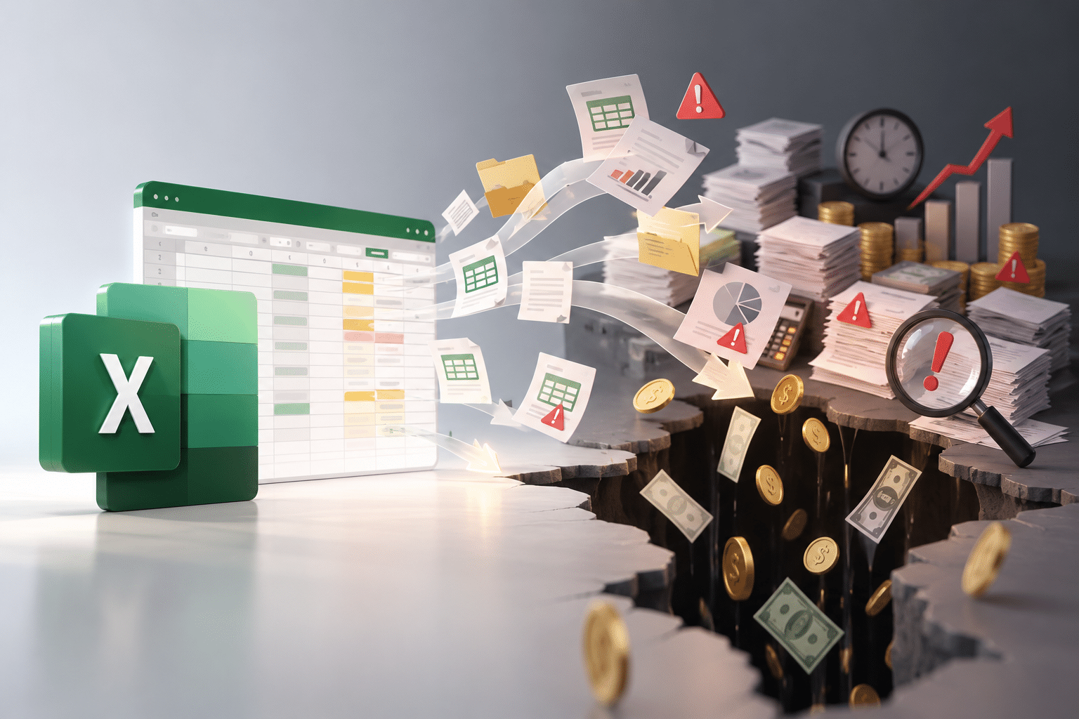 Chi phí ẩn khi doanh nghiệp quản lý bằng Excel