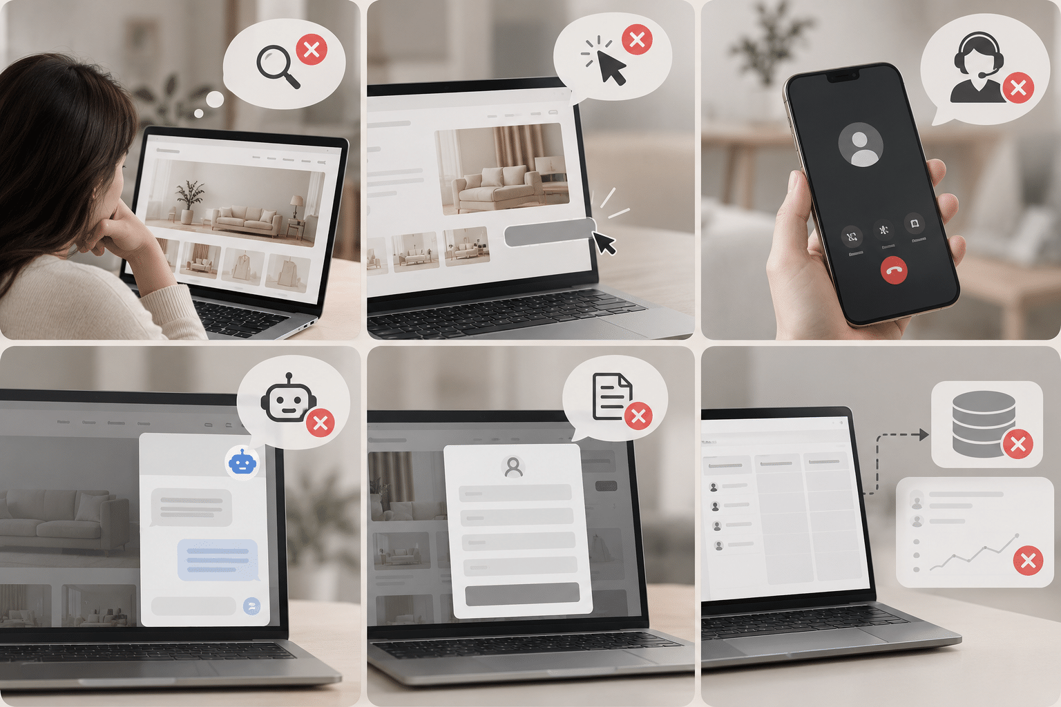 Website conversion thấp khiến doanh nghiệp mất khách hàng tiềm năng